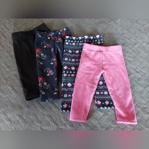 2T Toddler Fleece Lined Pants